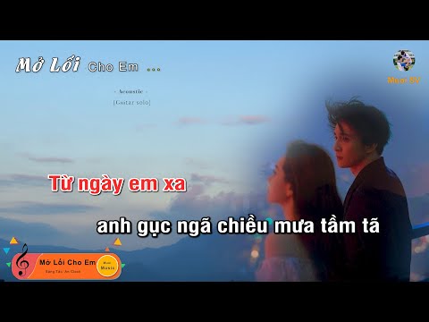 MỞ LỐI CHO EM - LƯƠNG QUÝ TUẤN x HỮU CÔNG (Guitar beat solo karaoke), Muoi Music | Muối SV