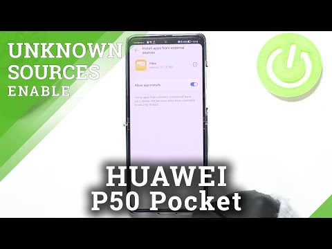 How to Allow Unknown Sources in HUAWEI P50 Pocket – Allow App Installation
