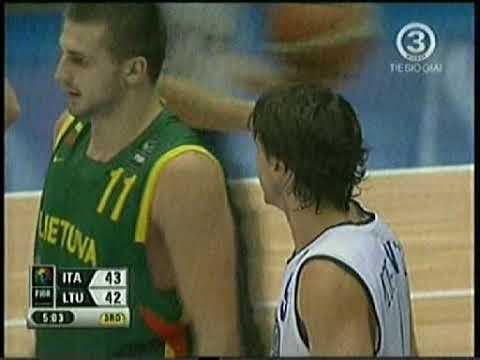 Eighth final | Italy vs Lithuania | FIBA World Cup 2006 | Second half | Lithuanian