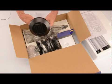 LED Malibu 8506-2120-06 Celestial solar pathway light unboxing assembly