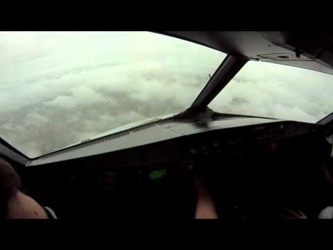 09 minutes of Flight Deck Action (APPROACH SBSP LIGHT RAIN)