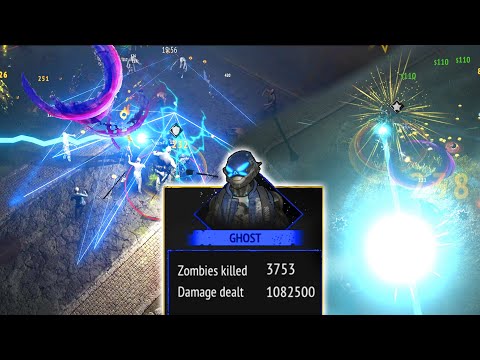 A Ghost Ninja With A MINIGUN Carries To Victory in Yet Another Zombie Survivors