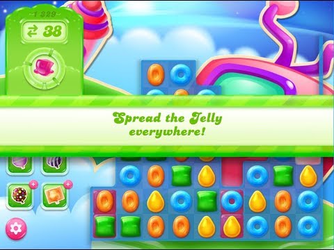 Candy Crush Jelly Saga Level 1329 (3 stars, No boosters)