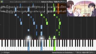 Saenai Heroine no Sodatekata ♭ Ending - Sakura-iro Diary (Synthesia)