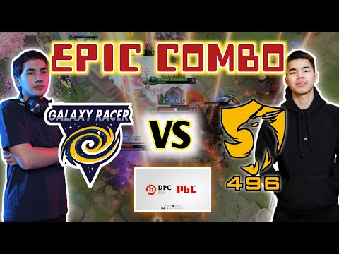 EPIC COMBO !!! GALAXY RACER VS 496 GAMING - DPC 2021 SEASON 2 SEA LOWER DIVISION (BEST OF 3)