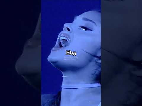 Ariana's INSANE vocals live 🤯 || #singing #arianagrande #shorts