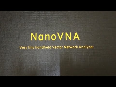 NanoVNA-H analyzer unboxing&testing #54