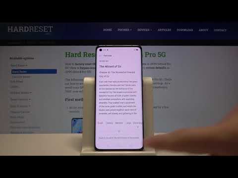 How to Change Font Size in OPPO Reno4 Pro – Customize Font Text