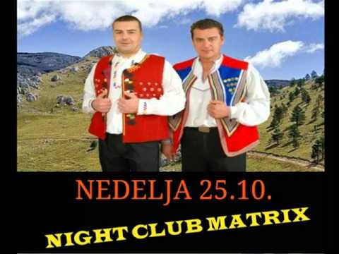 NIGHT CLUB MATRIX MRKONJIĆ GRAD- NEDELJA 25. 10  SAVO I LJUBIŠA- REKLAMA DJ DABA 065 233 779