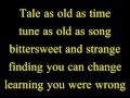 Beauty and the Beast-lyrics 