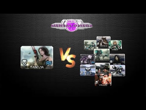 Mental Omega Tanya vs All Commandos