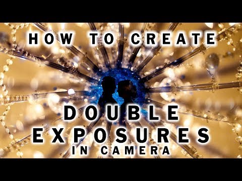 How to create DOUBLE EXPOSURES in camera - BEHIND THE SCENES & TUTORIAL