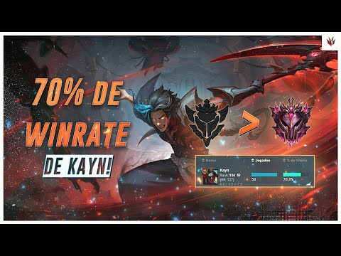TOP 1 KAYN TÁ VINDO? | Unranked ao Mestre | League of Legends | MONO KAYN 2 MILHÃO DE MAESTRIA!!!
