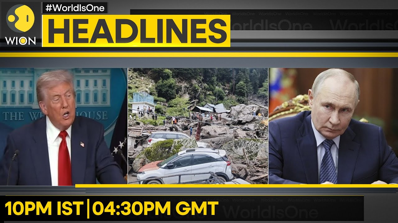 Trump: Putin Rattled By Heavy Tariffs On India | Putin Hails 'Sincere' US Efforts | Headlines
