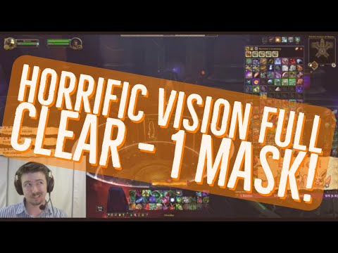 SW Horrific Vision Full Clear - 1 Mask - Demon hunter Cheeeezz