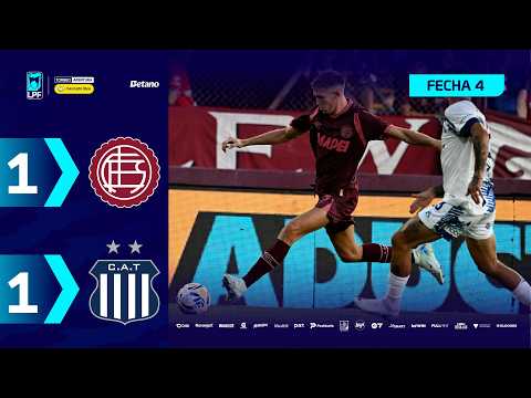 LANÚS 1 - 1 TALLERES | Resumen del partido | #TorneoMercadoLibre 2026 🏆