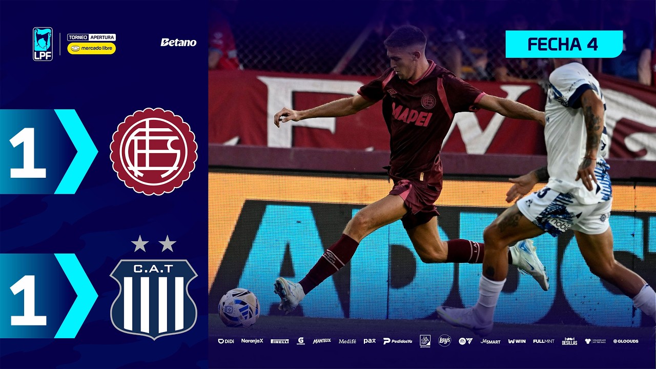 CA Lanús vs CA Talleres Highlights