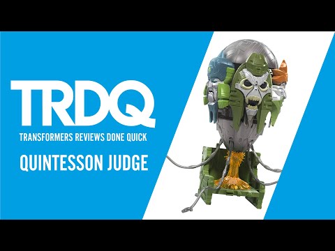 TRDQ: Transformers Earthrise: Quintesson Judge Review
