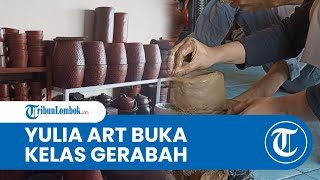 Yulia Art Shop Buka Kelas Bikin Gerabah Banyumulek Lombok Barat, Wisata Sambil Berkarya