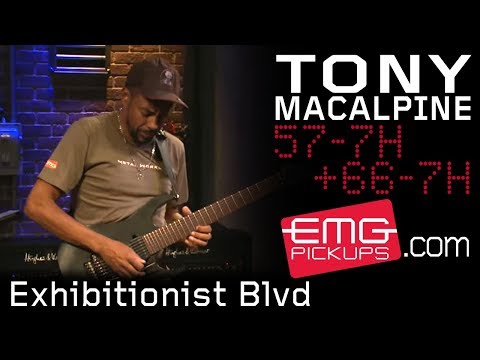 Tony MacAlpine performs "Exhibitionist Blvd" live on EMGtv