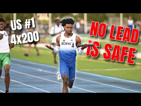 HAWKED DOWN in the 4x200 | US #1 for Cardinal Newman
