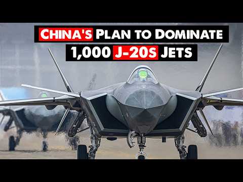 1,000 J-20 Stealth Jets by 2030: China’s Plan to Dominate the Skies
