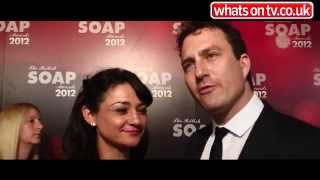 Soap Awards 2012: James Thornton and Natalie J Robb video