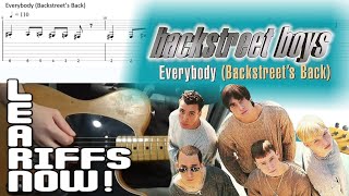 Everybody Backstreet Boys (Backstreets Back Alright) Guitar Lesson Tab