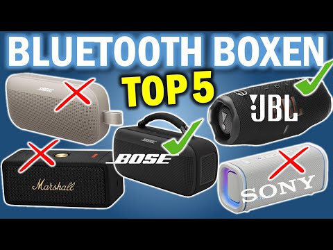 Beste Bluetooth Lautsprecher 2026 | Top-5 Bluetooth Speaker Vergleich