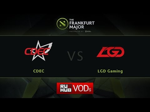 CDEC vs LGD, Fall Major, UB Round 1, Game 2