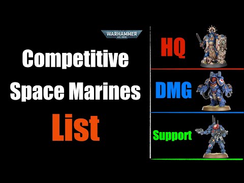 How to build a competitive Space Marines list in 10th Edition - Guide | Gladius Task Force
