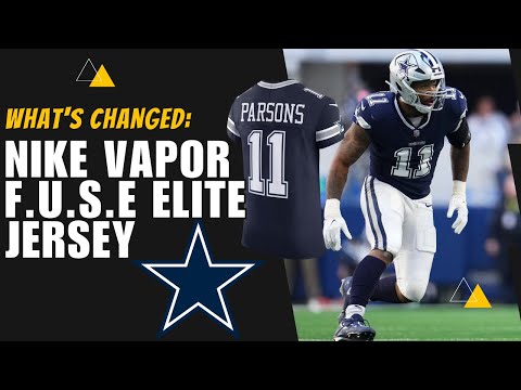 NIKE VAPOR F.U.S.E ELITE JERSEY | What's Changed | Micah Parsons Dallas Cowboys Jersey |