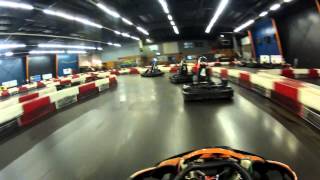 preview picture of video 'Go-Kart onboard. LeMans karting, Fremont, CA.'