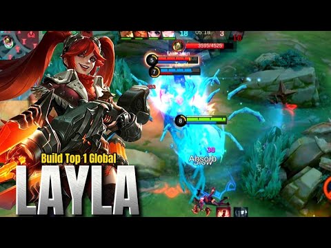 MANIAC!! Insane Damage Layla Late Game Monster! - Build Top Global Layla 2025 - MLBB