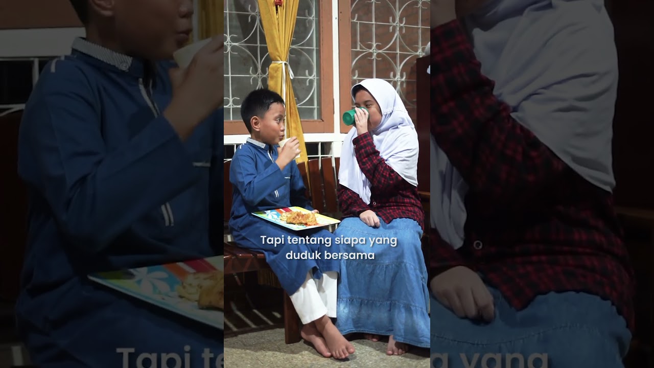 Momen Paling Ditunggu: Buka Puasa Bareng Saudara💙 #Shorts