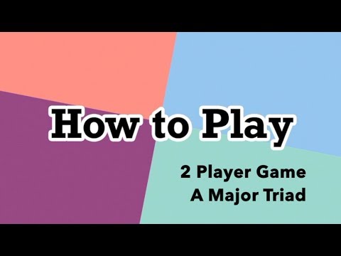 How to Play an A Major Triad