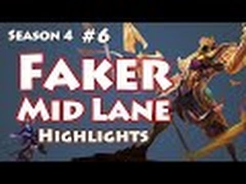 SKT T1 Faker - Azir vs Ryze - KR LOL SoloQ Highlights