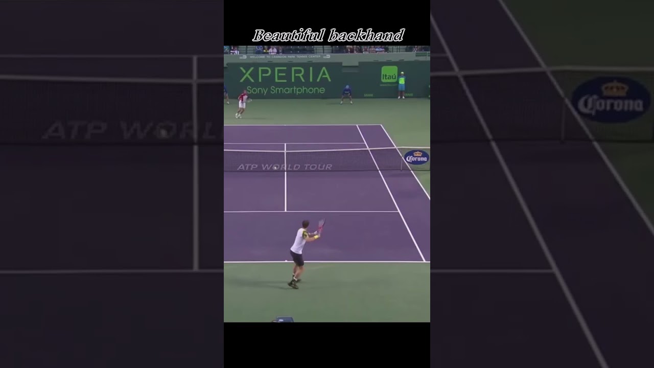 Elegant backhand