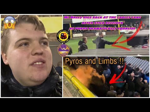 Prescot cables 1-1 City of Liverpool Matchday vlog *Dramatic Derby day draw! Limbs! Pyros*