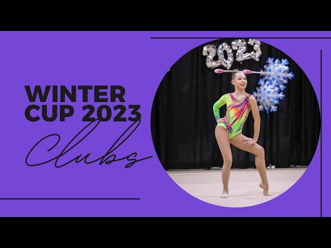 1st USAG sanctioned competition of the season - Clubs routine - Winter Cup 2023