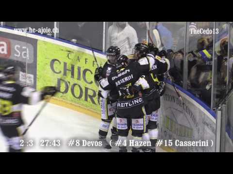 HC Ajoie - EHC Visp 4 - 3   06 .01 .2017