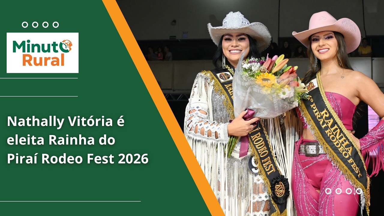 Nathally Vitória é eleita Rainha do Piraí Rodeo Fest 2026