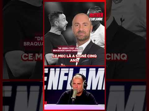"De Zerbi c'est un braquage sans cagoule"