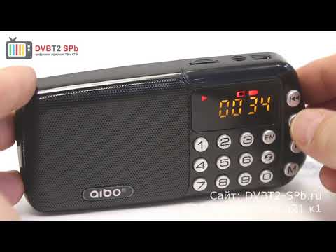 Aibo UN-31 - симпатичный радиоприёмник с SD и USB