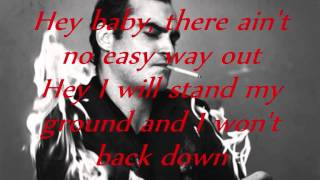 Johnny Cash - I Won&#39;t Back Down Lyrics.