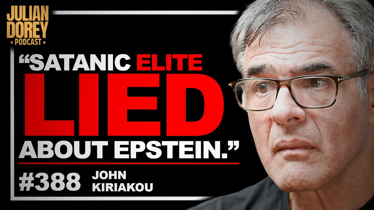 “Epstein LIES!” - CIA John Kiriakou ERUPTS on Satanic Elite, Mossad & Most STUNNING Files | 388