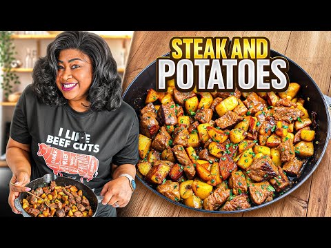 Skillet Garlic Butter Steak Bites And Potatoes | 30-Minute Dinner Recipe