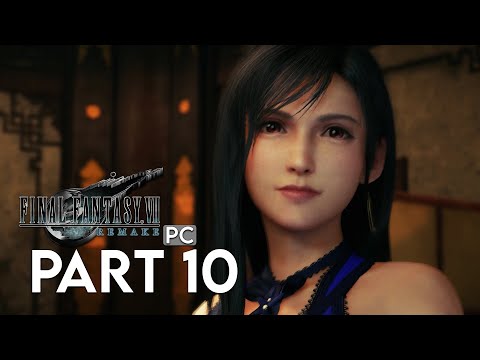FINAL FANTASY 7 REMAKE Gameplay Walkthrough Part 10 FULL GAME  - No Commentary (PC)