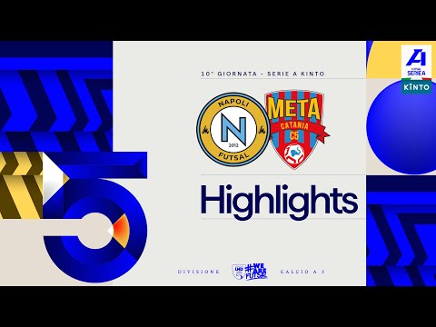 Napoli Futsal-Covei Meta Catania 2-5 | Goals and Highlights | Matchday 10 | Serie A KINTO 2025/2026