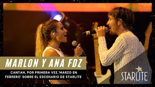 #Starlite2023 | Marlon canta con Ana Fernández &#39;Marzo en Febrero&#39;